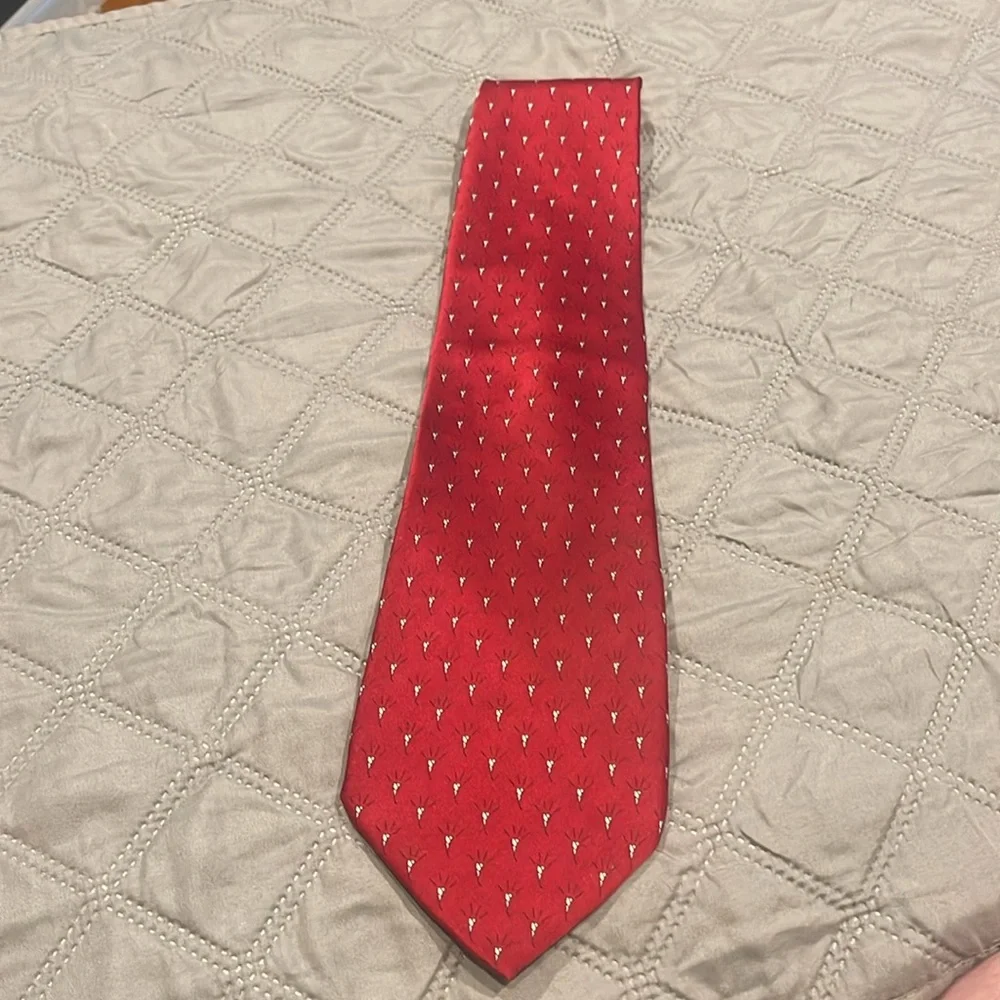 J GARCIA MEN'S TIE RHINO & PUPPY COLLECTION - Picture 2 of 9